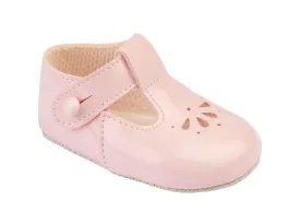 Baypods Patent Pre-walker Shoes Pink