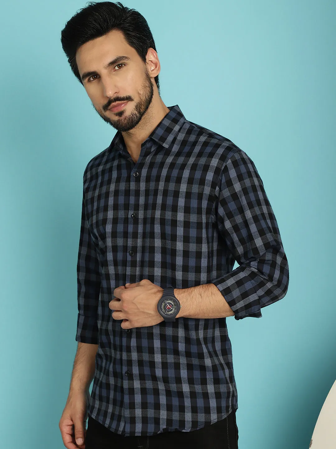 Checked Casual Shirt