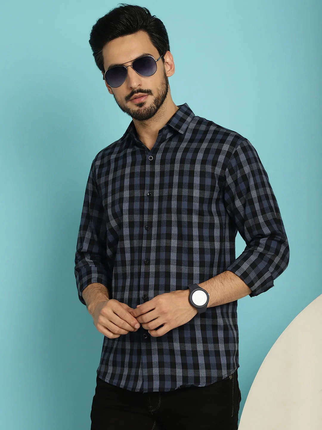 Checked Casual Shirt