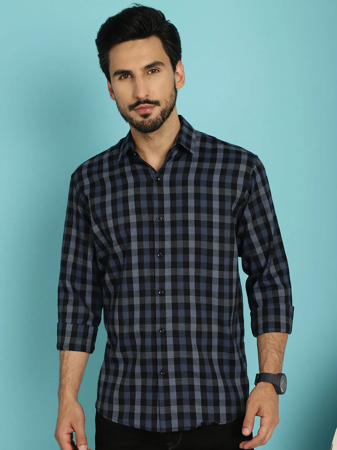 Checked Casual Shirt