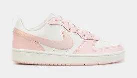 Court Borough Low 2 SE Grade School Lifestyle Shoes (Pink/White)