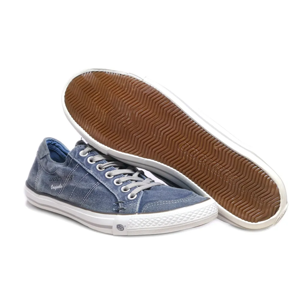 Dockers Low-Top Sneakers Fabric Blue Colour For Men