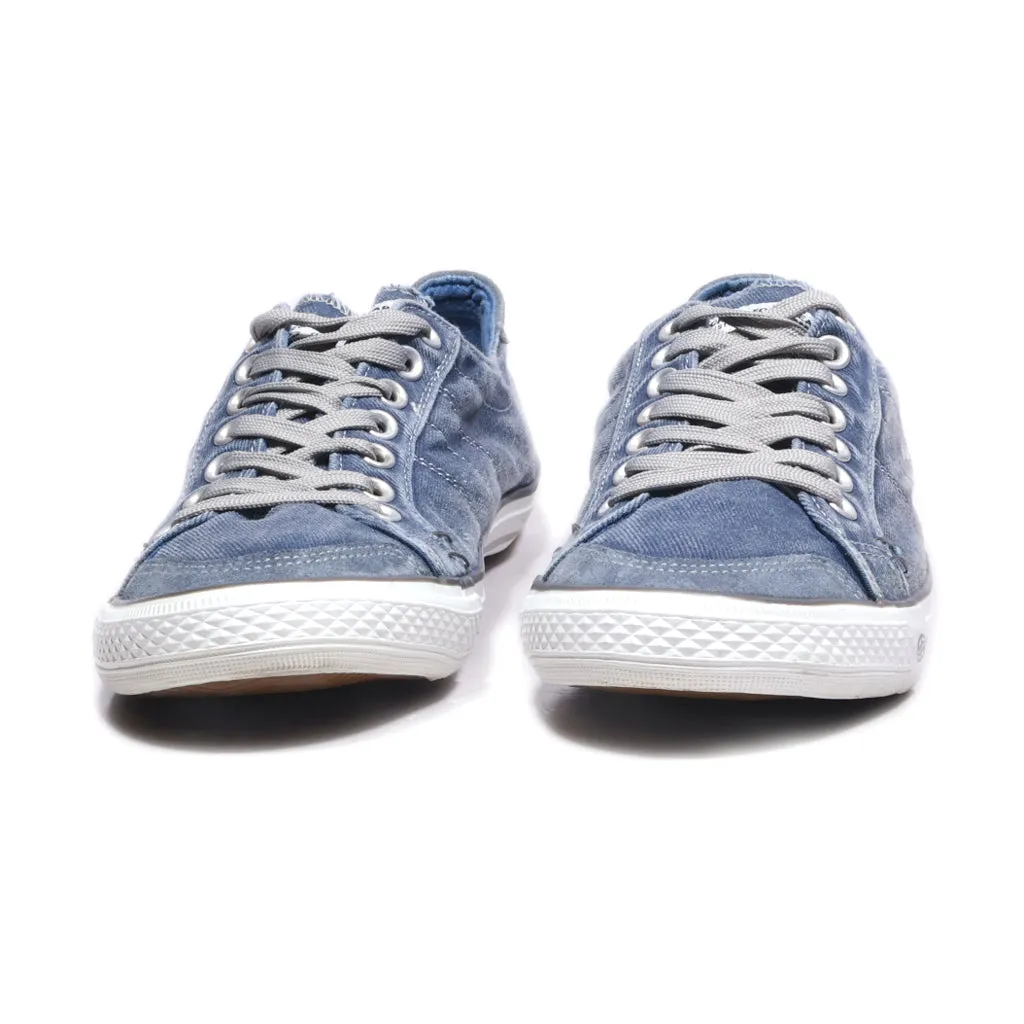 Dockers Low-Top Sneakers Fabric Blue Colour For Men