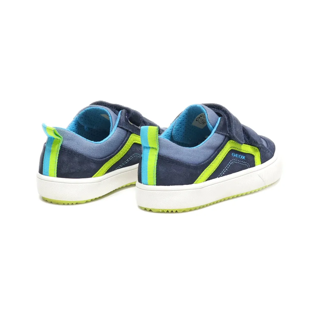 Geox Sneakers Suede Blue Colour For Kids