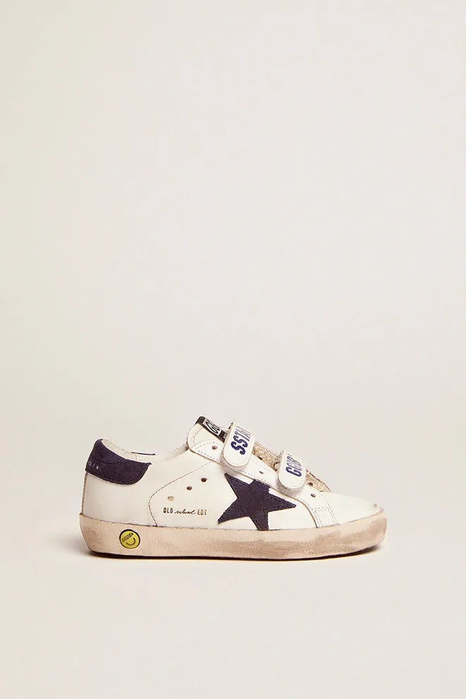 Golden Goose Blue Star Velcro Sneaker