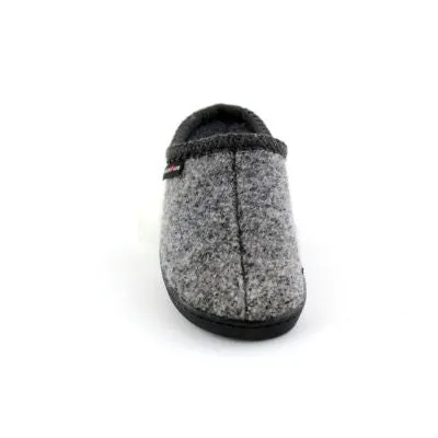 Haflinger AT64 Grey Speckle Men's Slippers