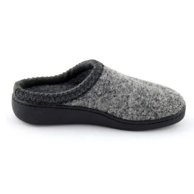 Haflinger AT64 Grey Speckle Men's Slippers