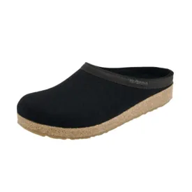 Haflinger GZL45 Black Unisex Slippers