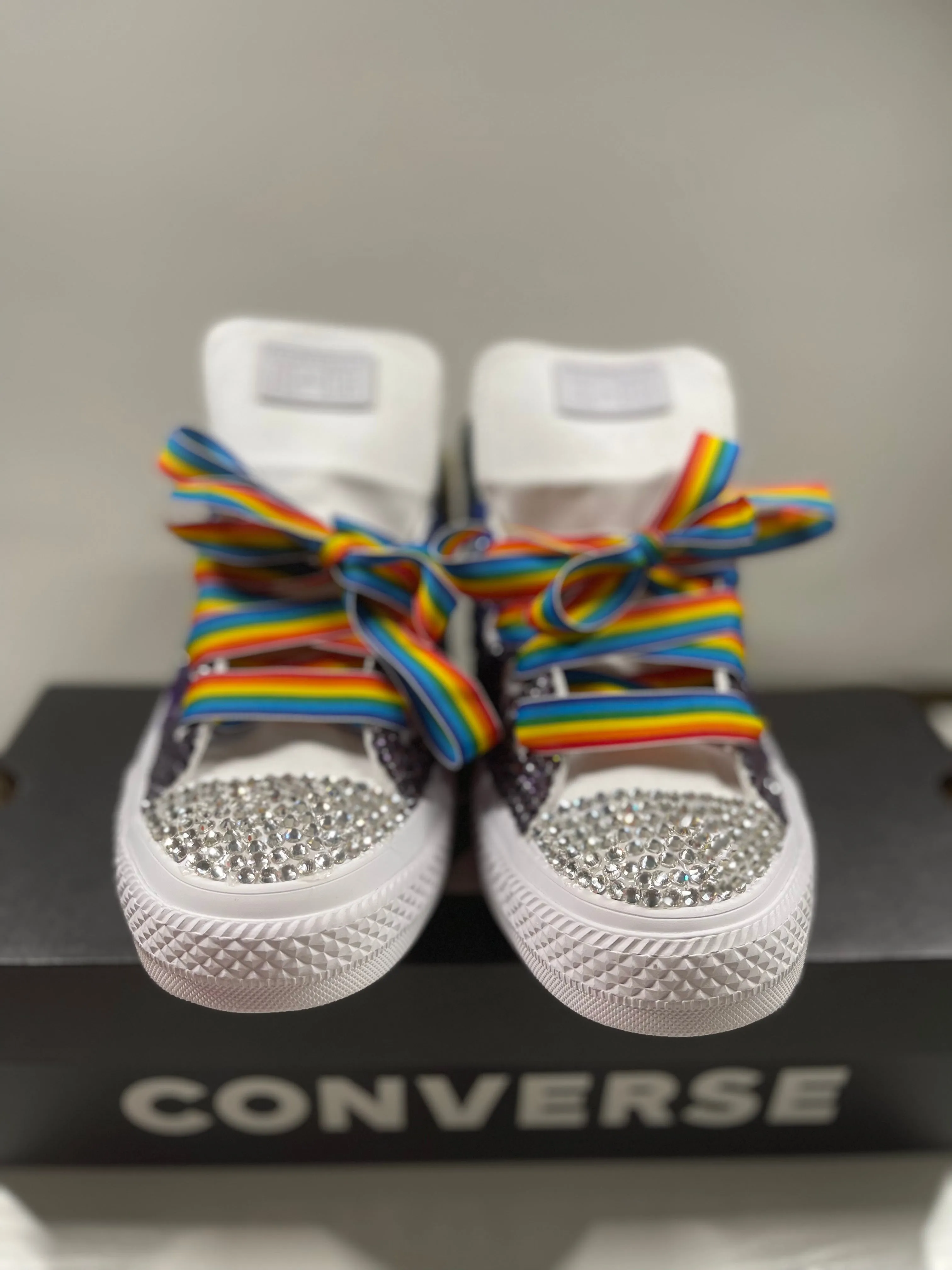 LGBT Pride Converse Shoes (Adults)