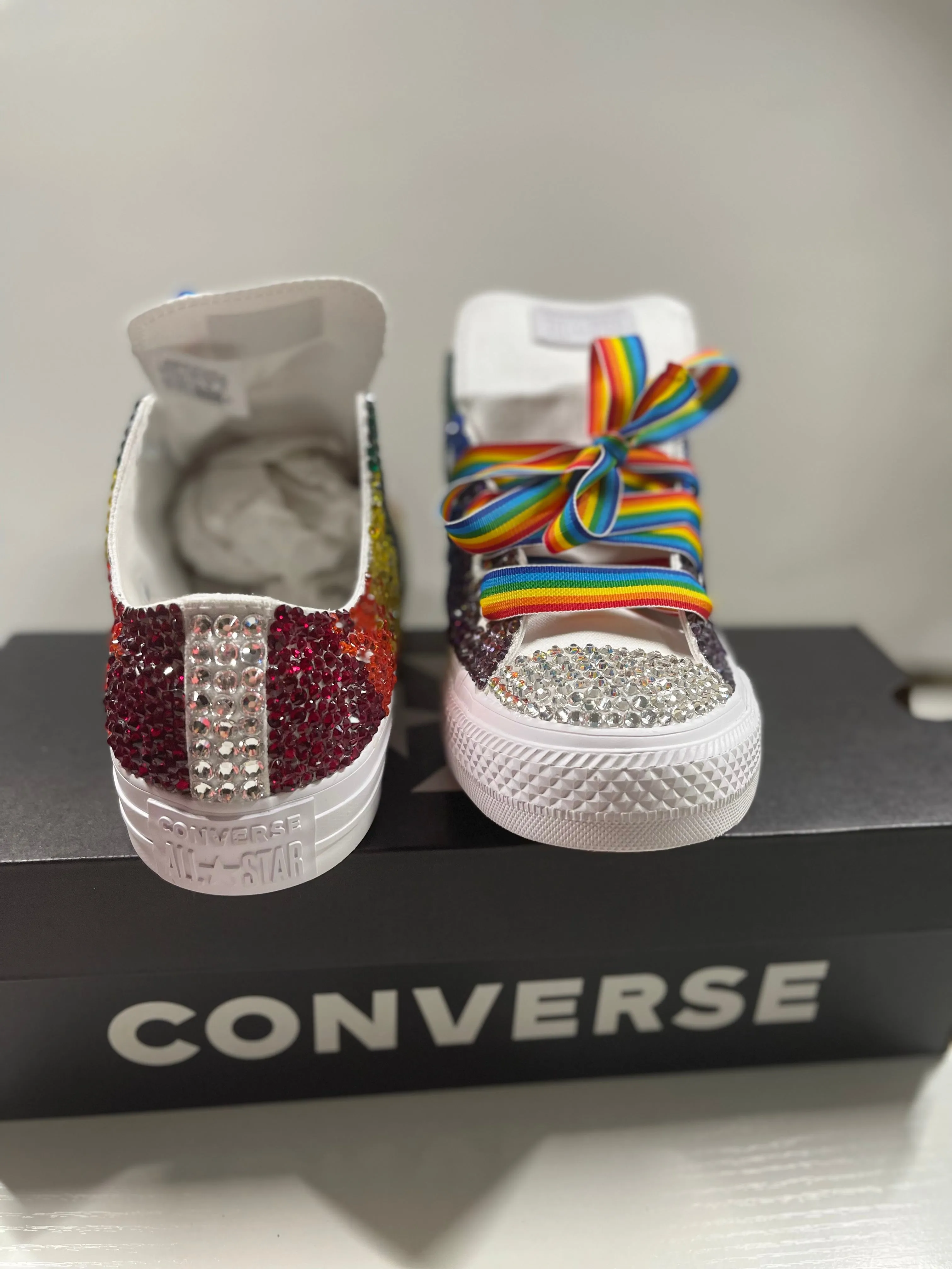 LGBT Pride Converse Shoes (Adults)