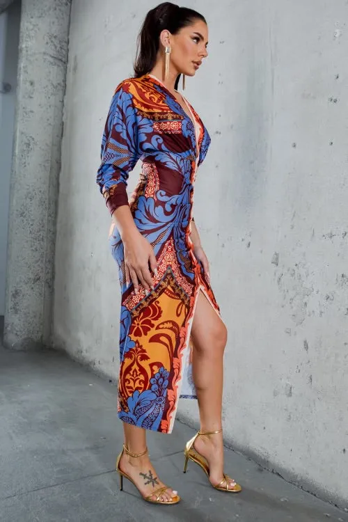 Long Sleeve Midi Dress