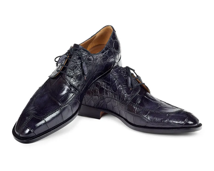 Mauri - 1081 Alligator Body Hand Painted Dress Shoes