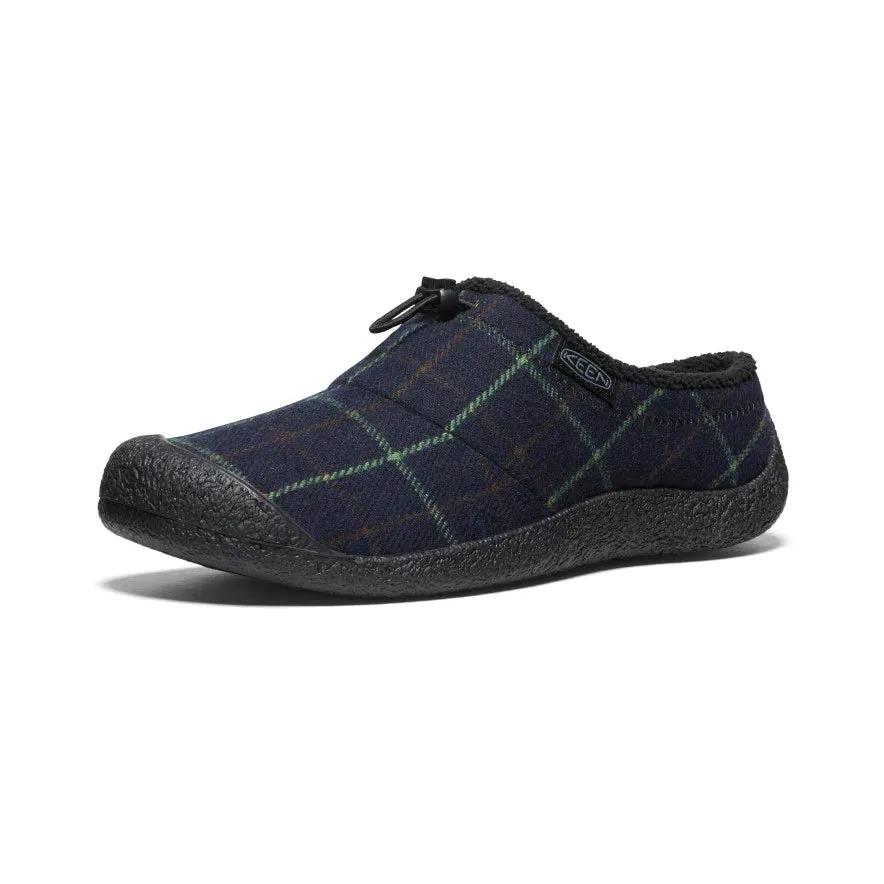 Men's Keen Howser III Slide Color: Navy Plaid