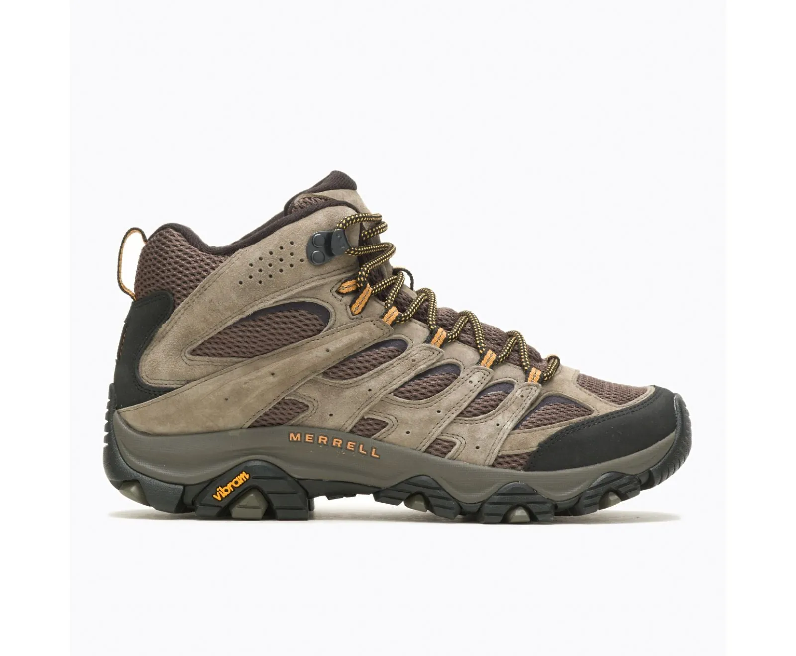 Men's Merrell Moab 3 Mid Color: Walnut