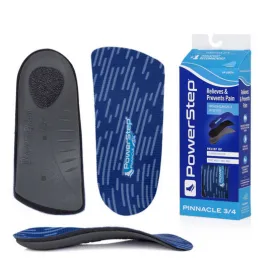 Powerstep SlimTech 3/4 Length Shoe Insoles