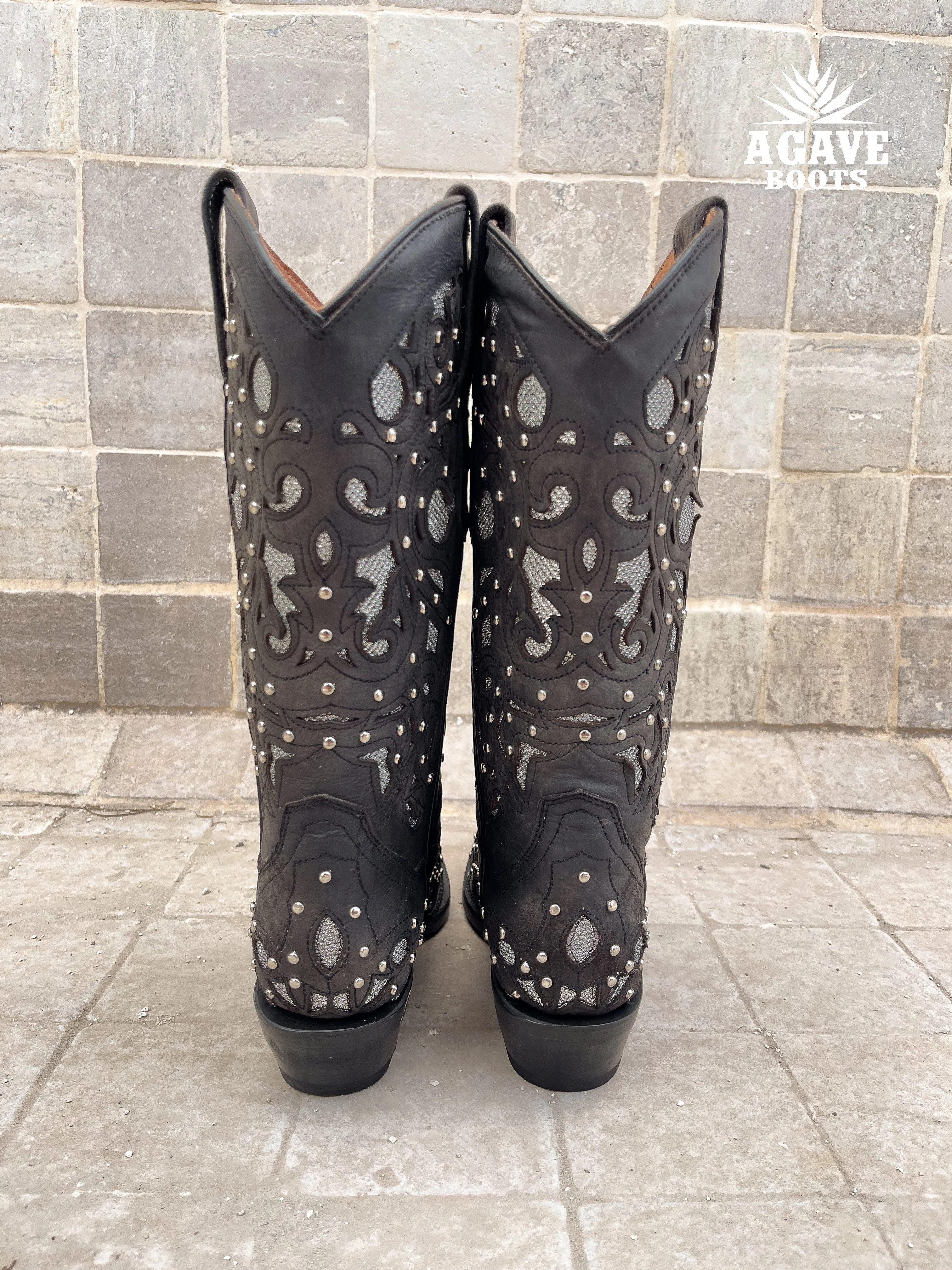 "GABY" BLACK | WOMEN SNIP TOE BOOTS