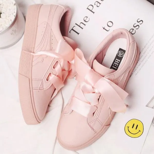 Ribbon Sneaker Shoes SD00906