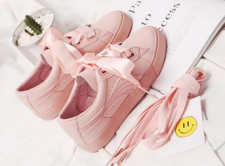 Ribbon Sneaker Shoes SD00906