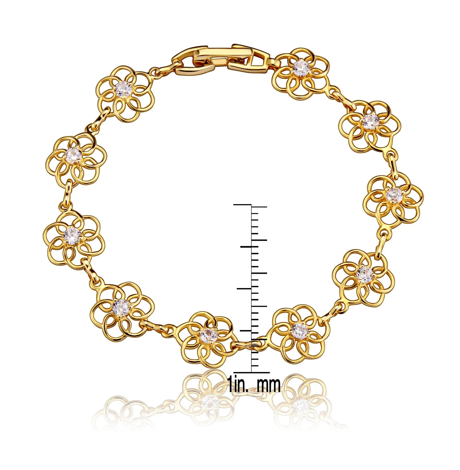 Sophie Accent Flower Bracelet