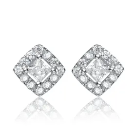 Sophie Square Shape Drop Earrings