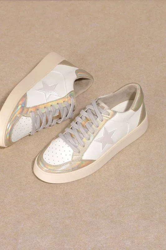 Star Gaze Metallic Sneakers