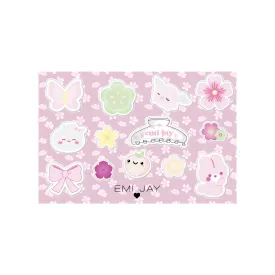 Sugar Blossom Puffy Sticker Set