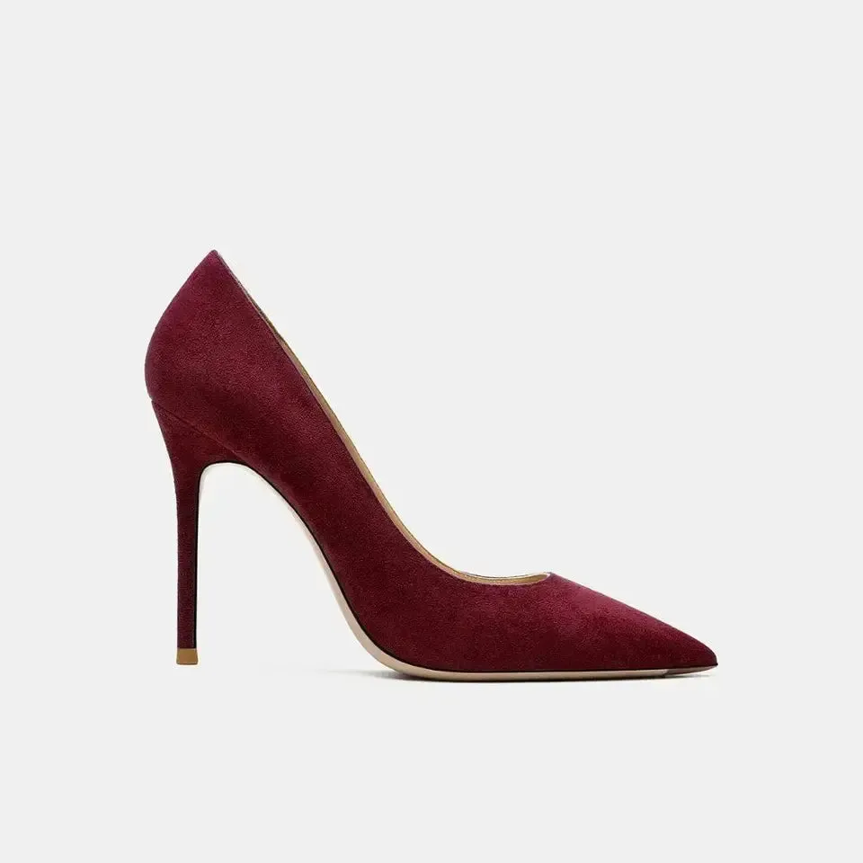 Tabitha flock Maroon Heels