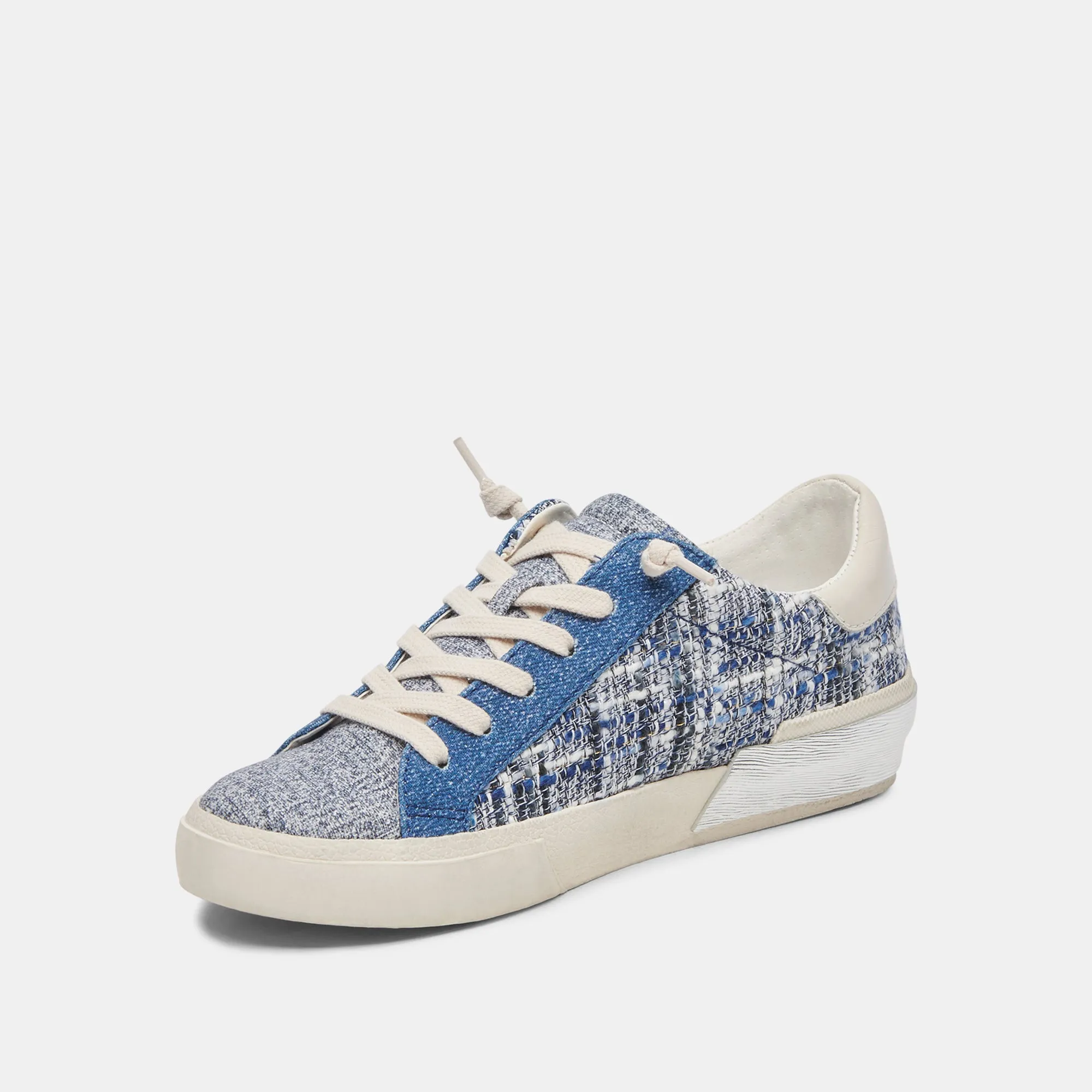 ZINA SNEAKERS NAVY MULTI WOVEN