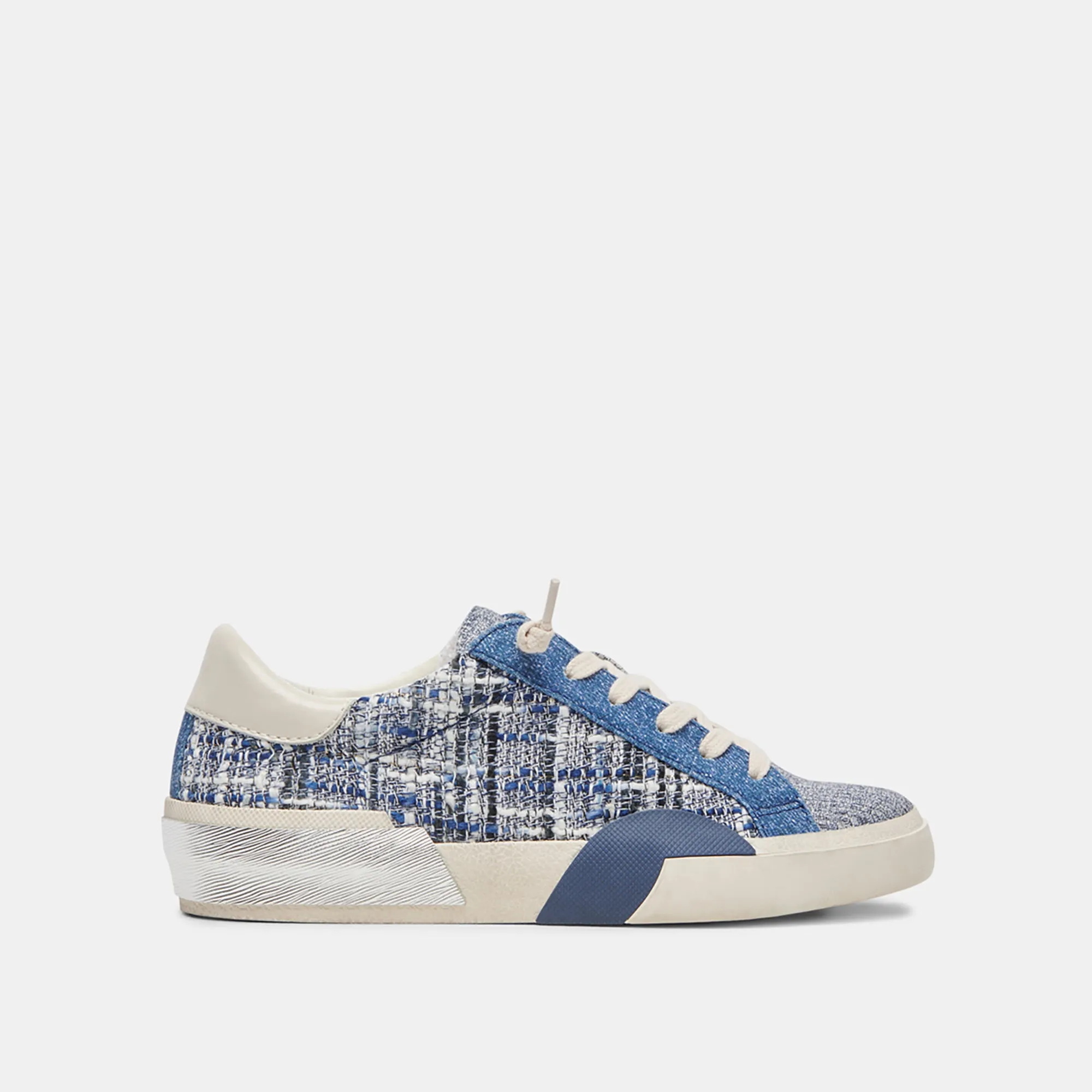 ZINA SNEAKERS NAVY MULTI WOVEN